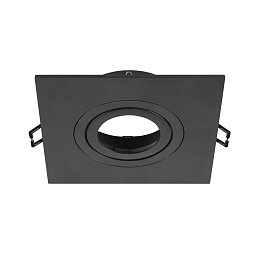 Obrázek pro produkt NEW TRIA® 75 XL kroužek pro vestavbu do stropu, D: 11 Š: 11 H: 2,6 cm, černá - BIG WHITE (SLV)