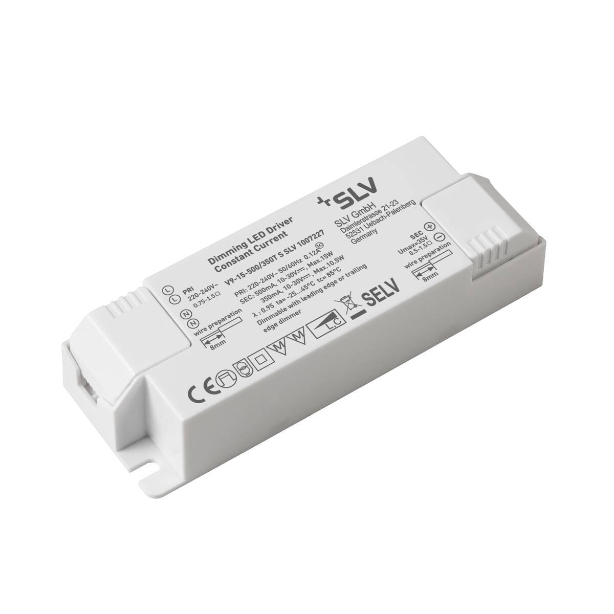 LA 1007227 LED driver 20 W 350 mA/500 mA PHASE - BIG WHITE (SLV)