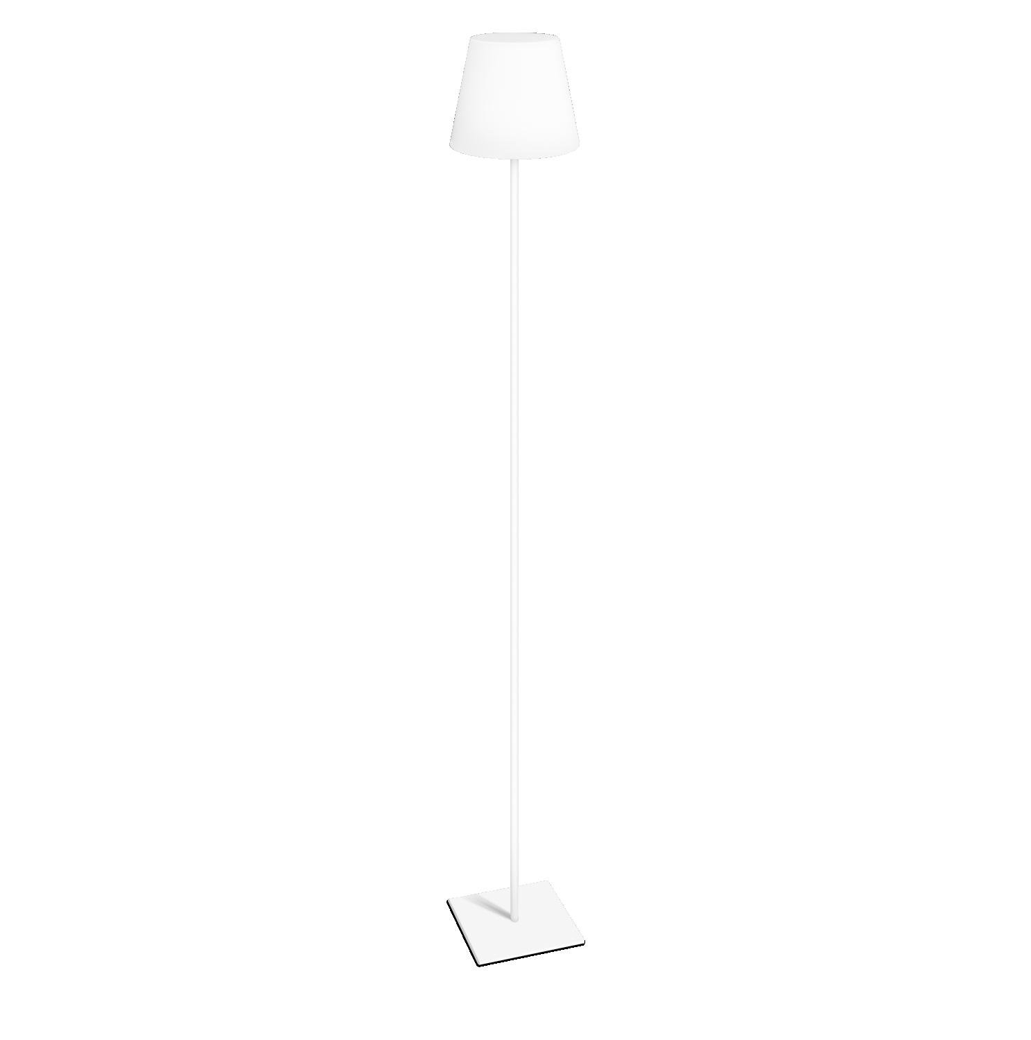CEN ALT-0215030 LED venkovní stojací lampa ALTEA nabíjecí USB 3000K IP44 bílá - CENTURY