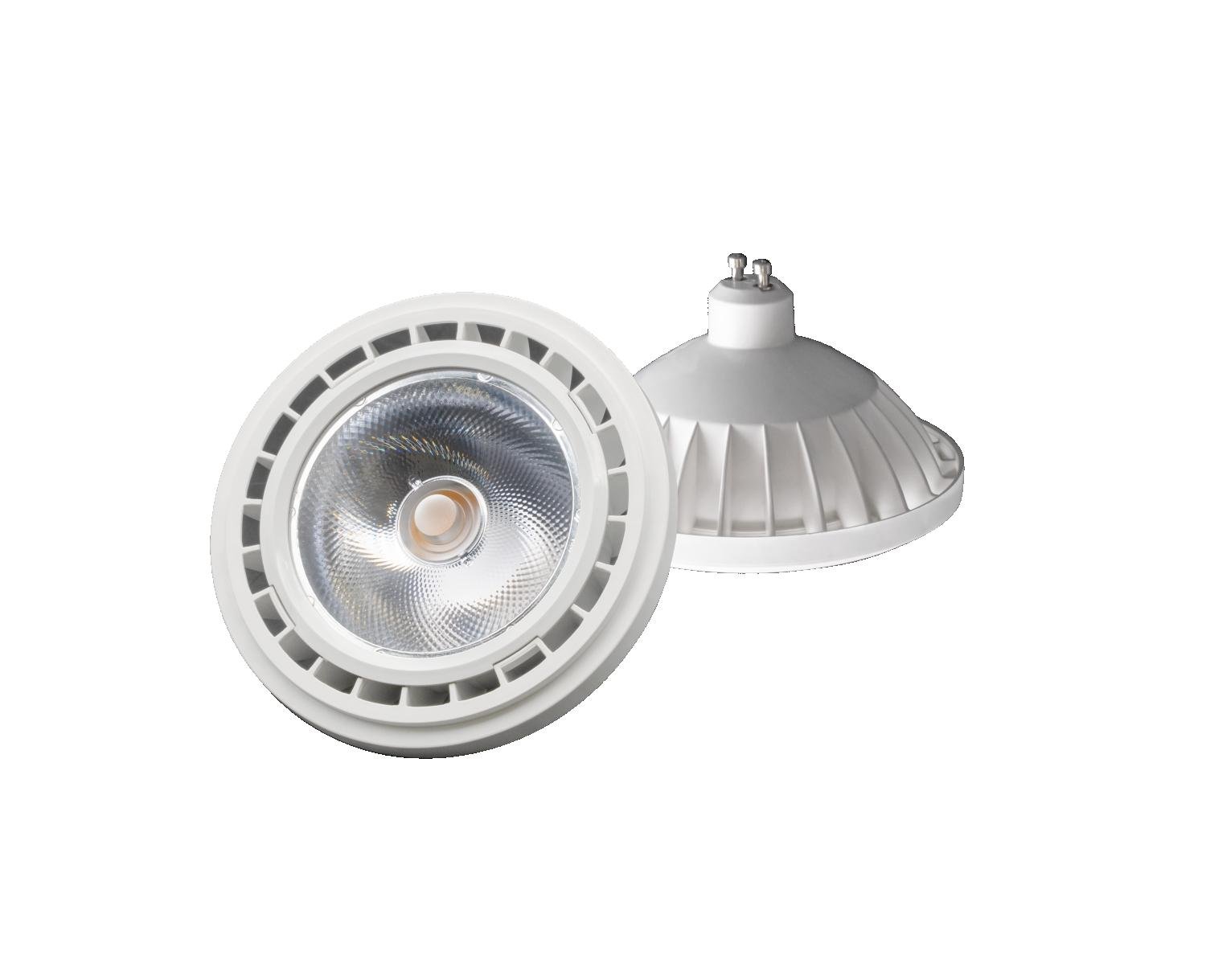 CEN CLGU10-153830 LED QPAR111 CITY LAMP 15W GU10 3000K 38d - CENTURY