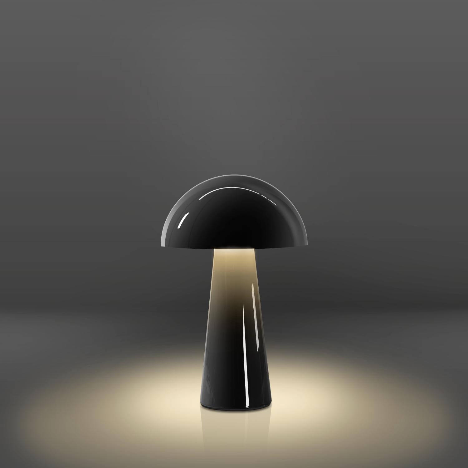 CEN CONEG-152527 Venkovní stolní lampa Coco černá USB DIM IP54 - CENTURY