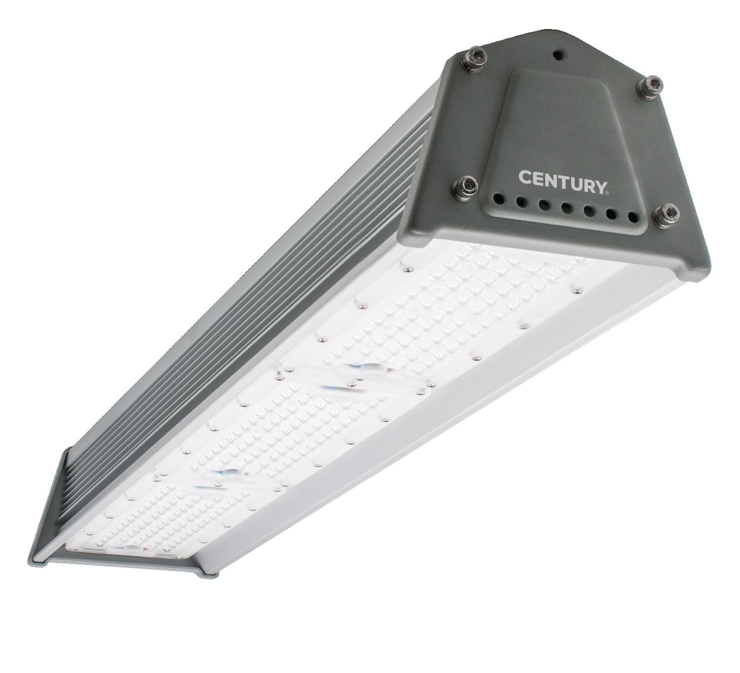 CEN EXTRDL-1501250 Průmyslové svítidlo LED EXTREMA závěsné DALI 718x137x102mm 150W 5000K 120d IP65 - CENTURY