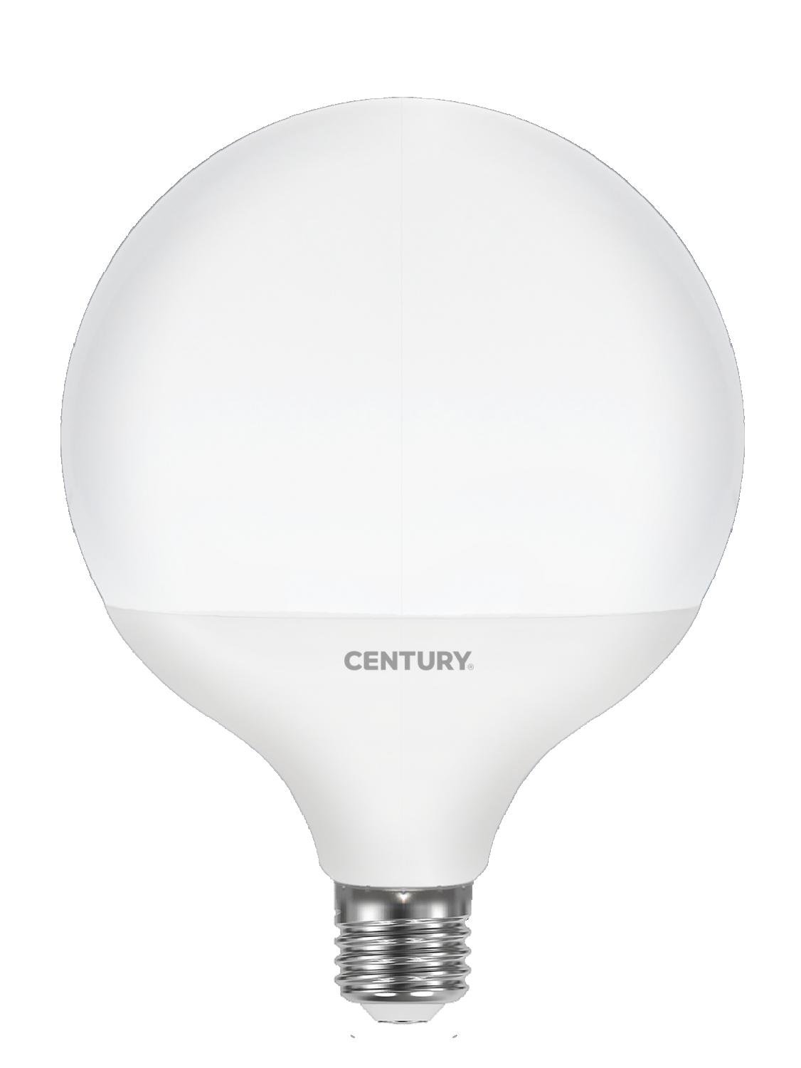 CEN HR80G120-202760 LED GLOBE HARMONY 80 20W E27 6000K 200d - CENTURY