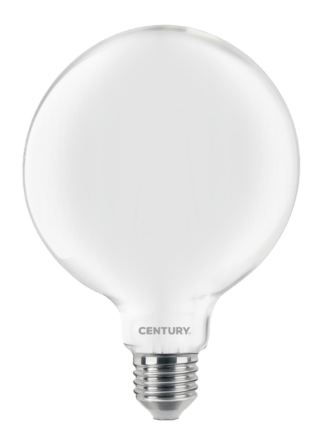 CEN INSG95-082760 INCANTO SATEN LED GLOBE 8W E27 6000K - CENTURY