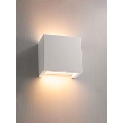 Obrázek pro produkt JESSY nástěnné sádrové svítidlo 125x125x75mm bílá - CENTURY