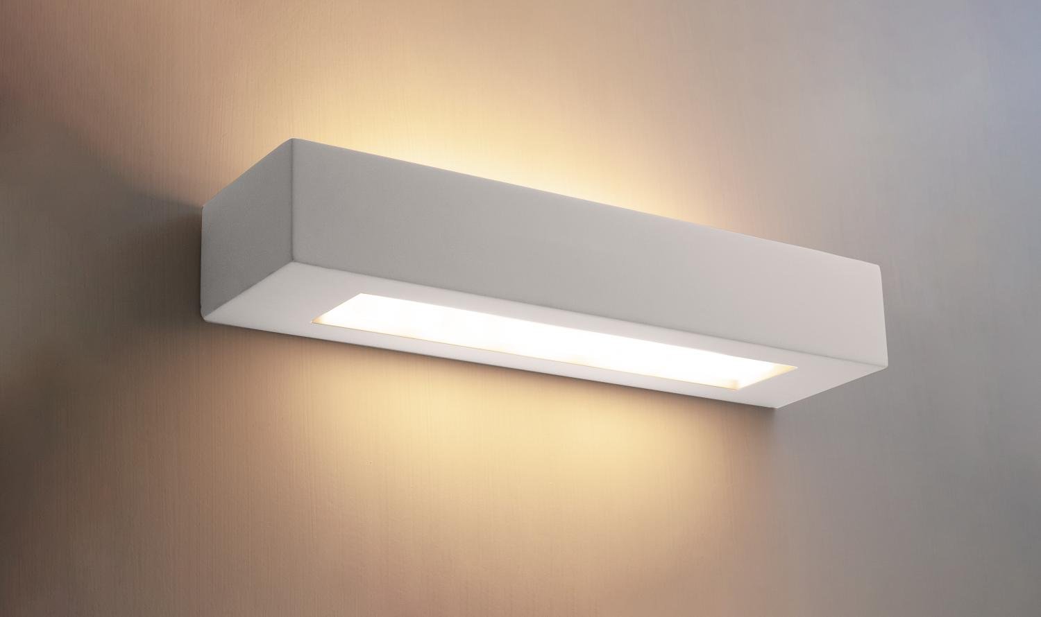 CEN JESSY-AP360 JESSY nástěnné sádrové svítidlo 360x95x60mm bílá - CENTURY