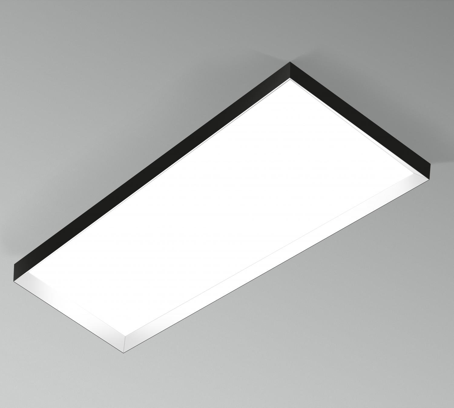CEN KIT-PLFS60120N KIT PQUADRO rám černý pro povrchovou montáž LED PANEL 600x1200x67mm vcelku - CENTURY