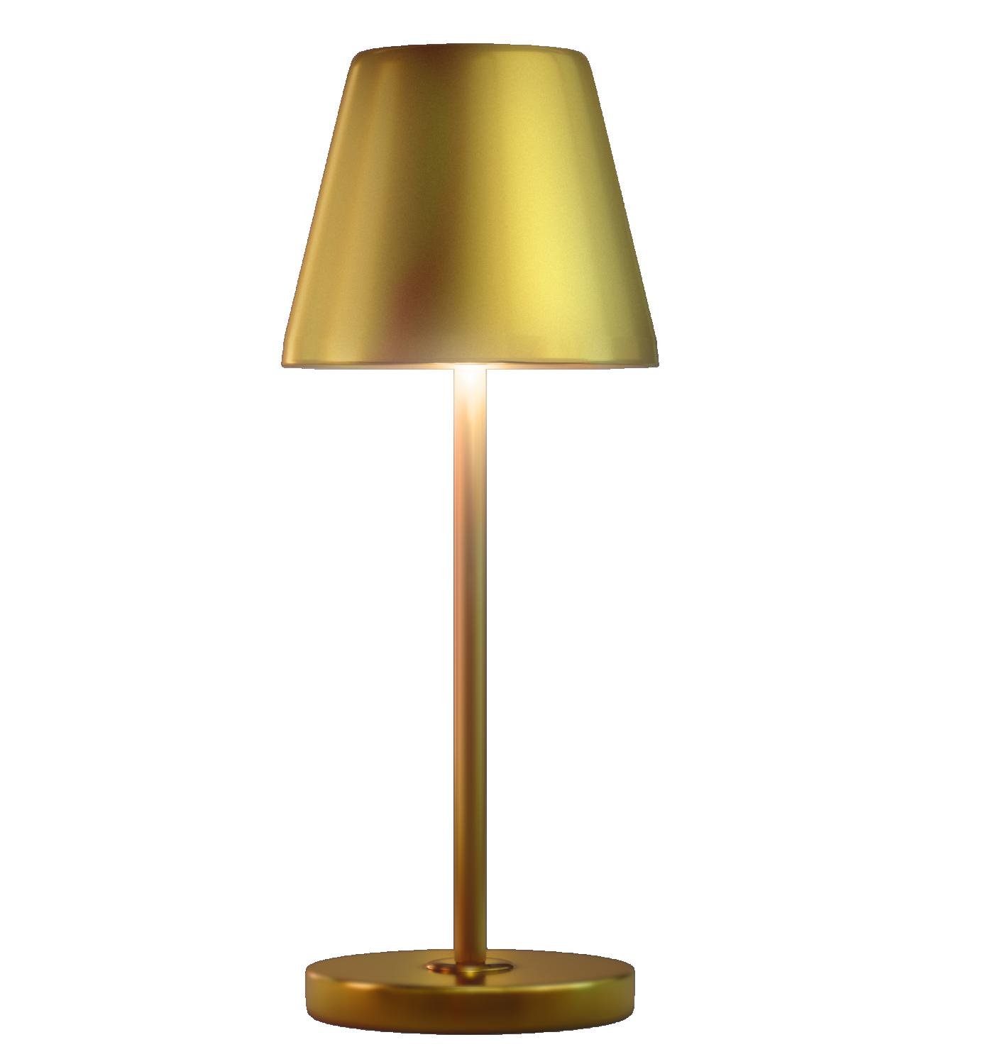 CEN LMO-023330 Nabíjecí stmívatelné LED svítidlo LUME zlaté 2W 3000K IP54 USB - CENTURY