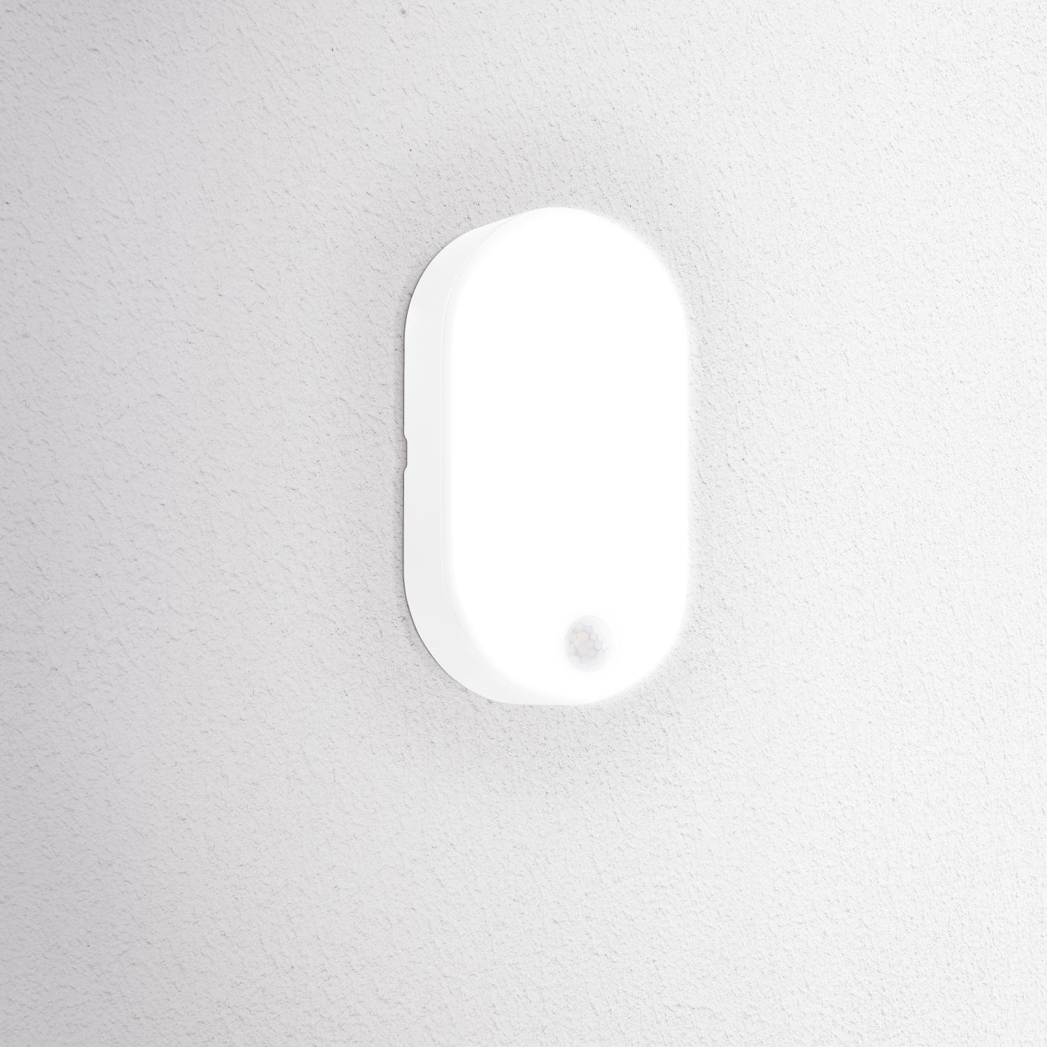 CEN OSOBS-1411900 Svítidlo venkovní nástěnné LED OASI CCT 14W 3000/4000/6500K IP54 bílá pohybové čidlo - CENTURY