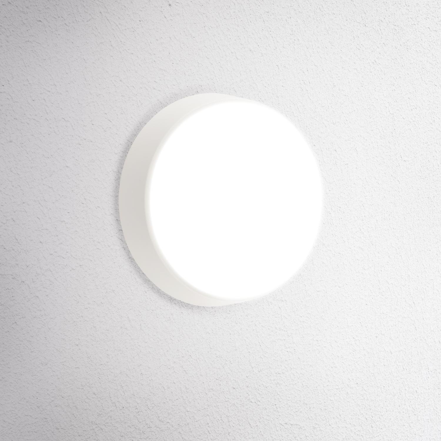 CEN OSTOB-1421500 Venkovní nástěnné LED svítidlo kulaté OASI CCT 14W 3000/4000/6500K IP54 bílá - CENTURY