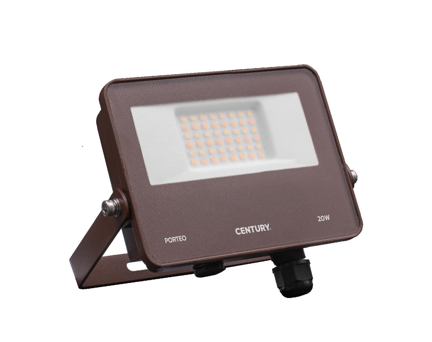 CEN PTOCO-209500 LED reflektor PORTEO corten 20W 3000/4000/6500K IP65 - CENTURY