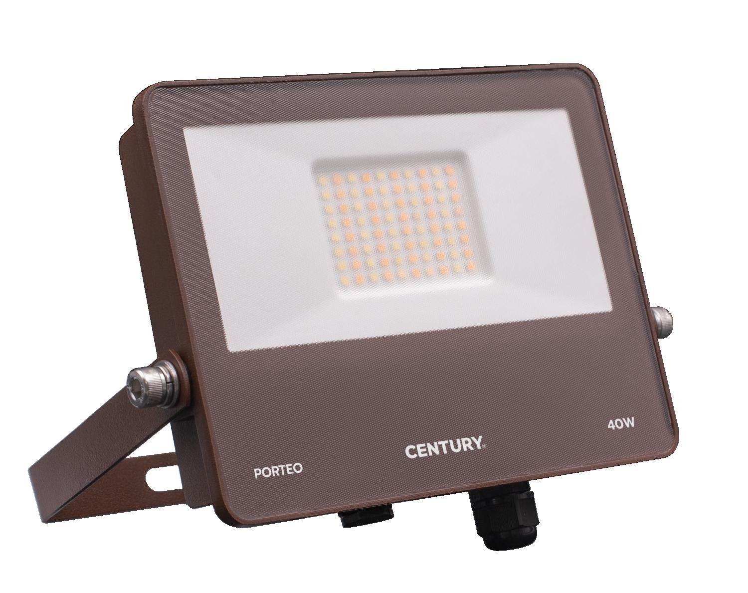 CEN PTOCO-409500 LED reflektor PORTEO corten 40W 3000/4000/6500K IP65 - CENTURY