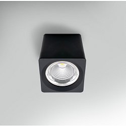 Obrázek pro produkt Stropní svítidlo LED QUBE ČERNÉ 131x131x133mm 25W 230V 3000K 45d IP20 - CENTURY