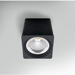 Obrázek pro produkt Stropní svítidlo LED QUBE ČERNÉ 161x161x164mm 35W 230V 3000K 45d IP20 - CENTURY