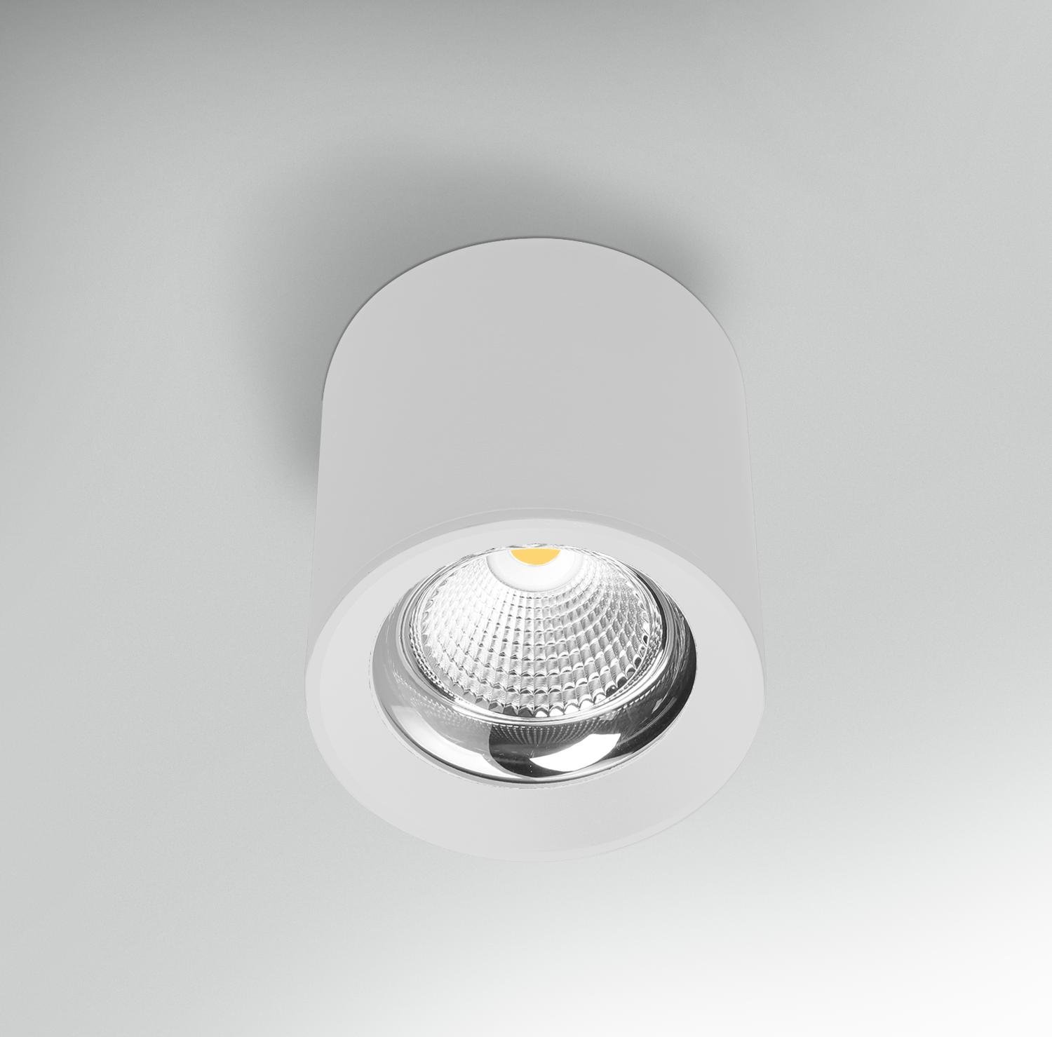 CEN RNDBI-3517030 Stropní svítidlo LED RONDO bílé pr.170x185mm 35W 230V 3000K 45d IP20 - CENTURY