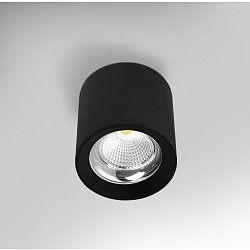 Obrázek pro produkt Stropní svítidlo LED RONDO černé pr.130x155mm 25W 230V 3000K 45d IP20 - CENTURY