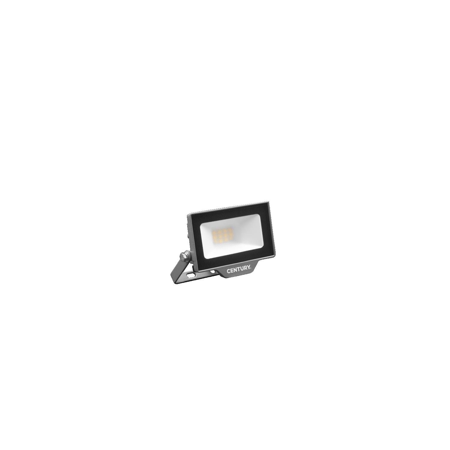 CEN SML-109040 LED reflektor SMILE 10W 4000K IP65 černá - CENTURY