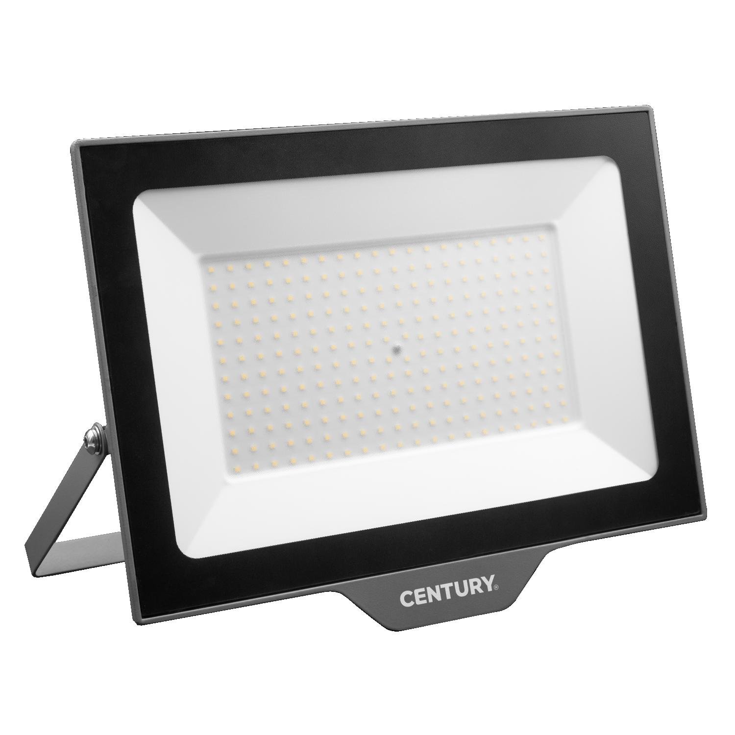 CEN SML-2009040 LED reflektor SMILE 200W 4000K IP65 černá - CENTURY