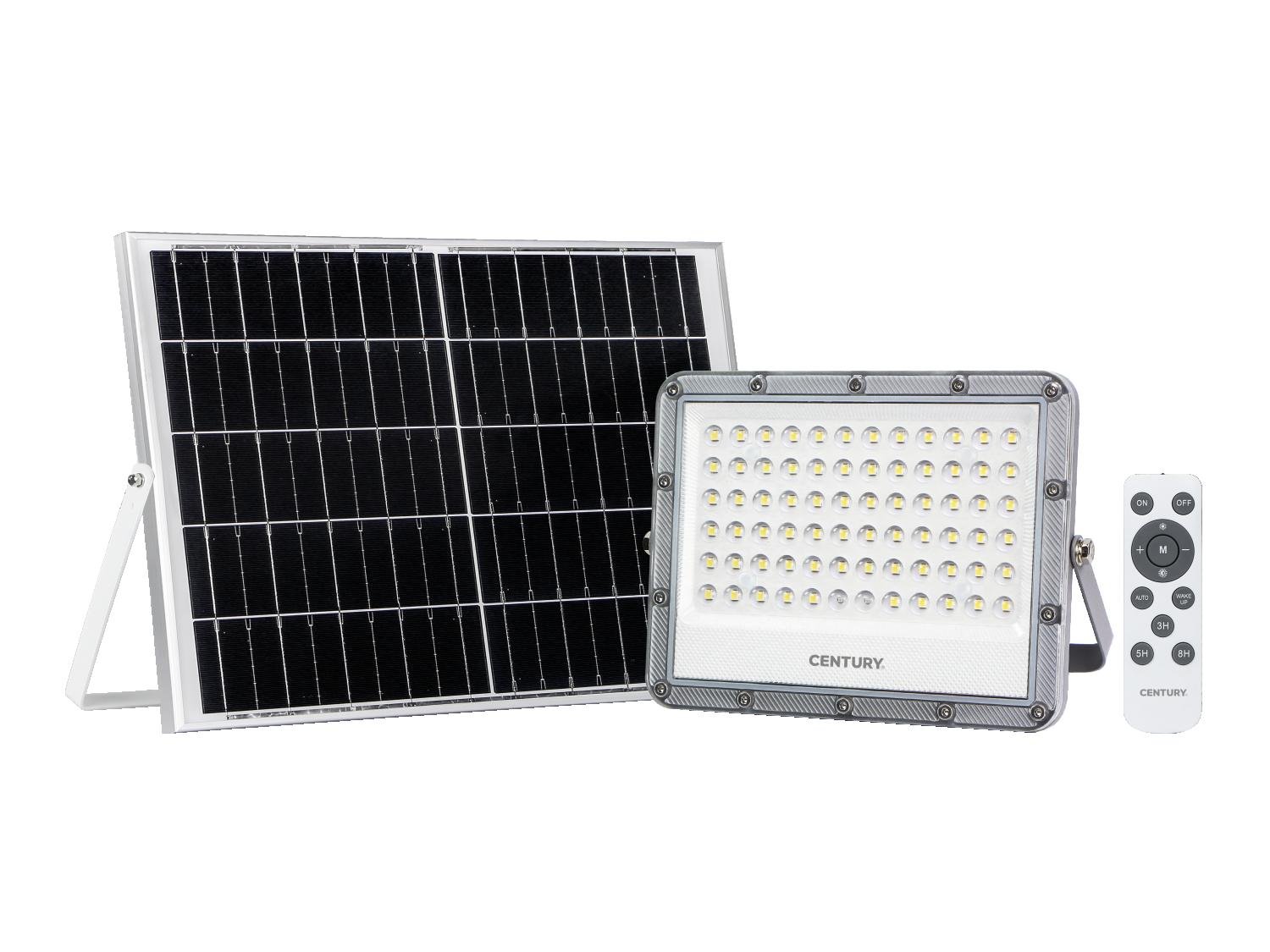 CEN SRSOL-1009040 LED reflektor SIRIO SOLARE solární 5W 4000K DIM IP65 - CENTURY