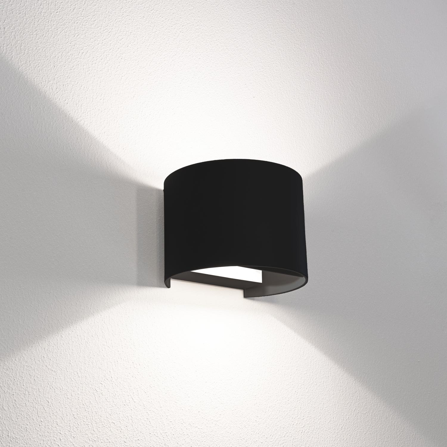 CEN UDRNE-1010 Venkovní nástěnné LED svítidlo up/down černá 10W 2700/4000/6500K IP65 - CENTURY