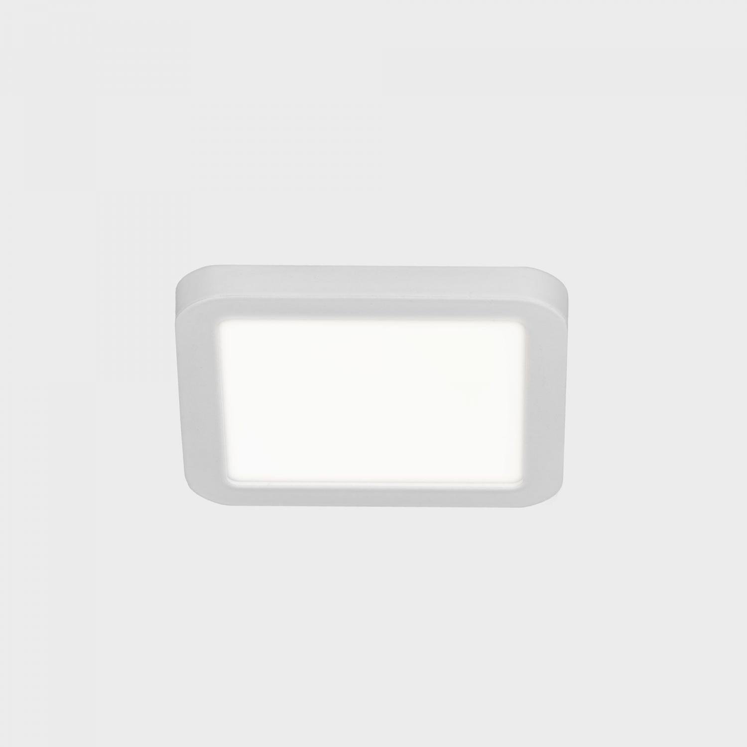 KHL K51705.03.RF.WH-WH.OP.ST.8.30.D1 DISC SLIM SQ zapuštěné svítidlo s rámečkem bílá 24 W 4000K 1-10V - KOHL-Lighting