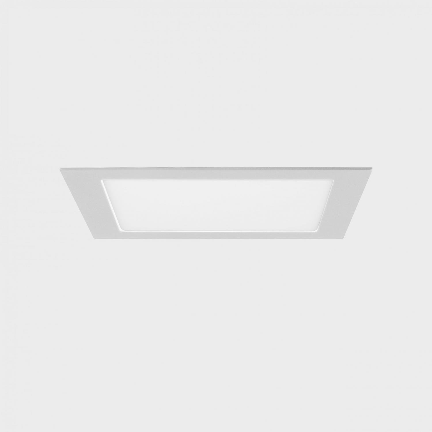 KHL K51703.04.RF.WH-WH.OP.ST.8.30.D1 DISC SQ zapuštěné svítidlo s rámečkem bílá 24 W 3000K 1-10V - KOHL-Lighting
