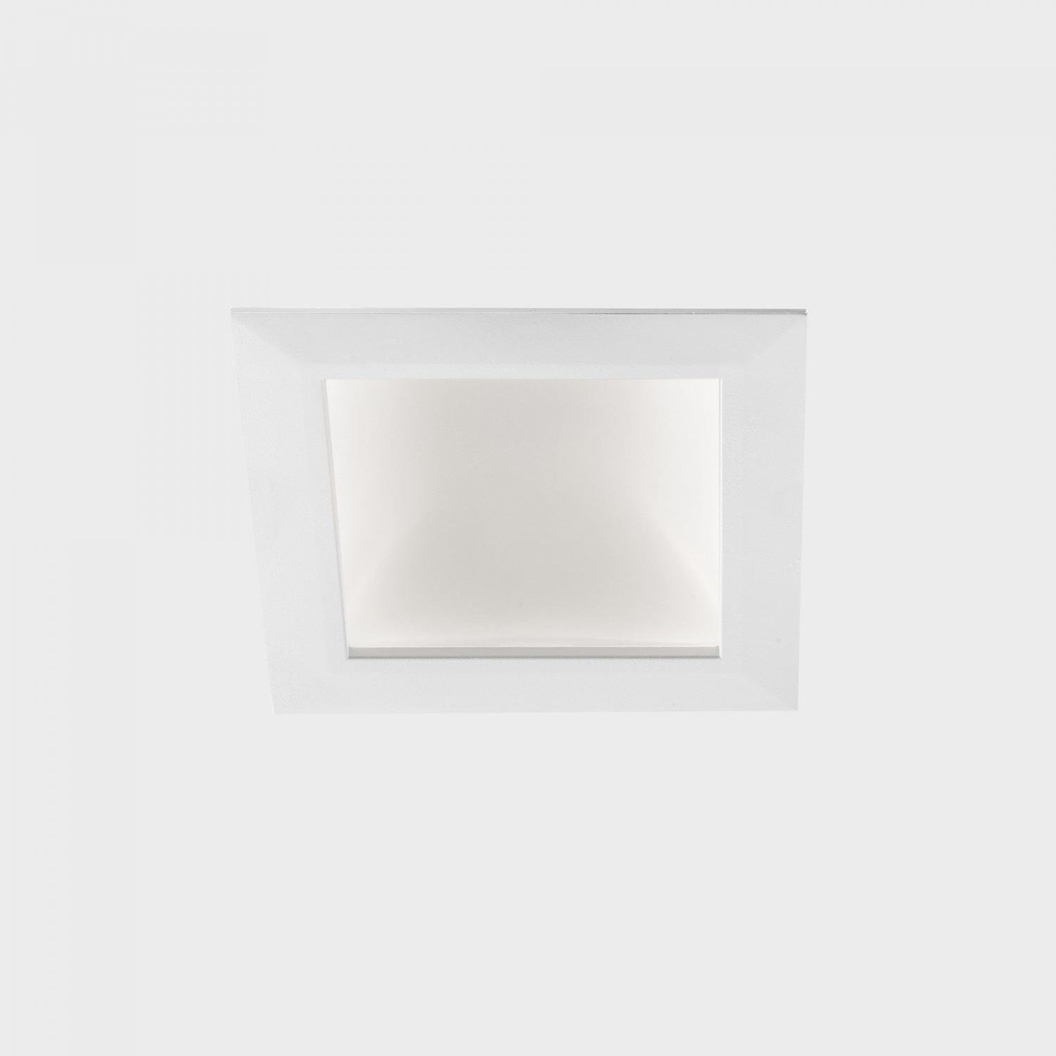 KHL K50415.01.RF.WH-WH.ST.8.30.PC DISC TINA DEEP SQ zapuštěné svítidlo s rámečkem bílá 8 W 3000K fázové stmívání - KOHL-Lighting