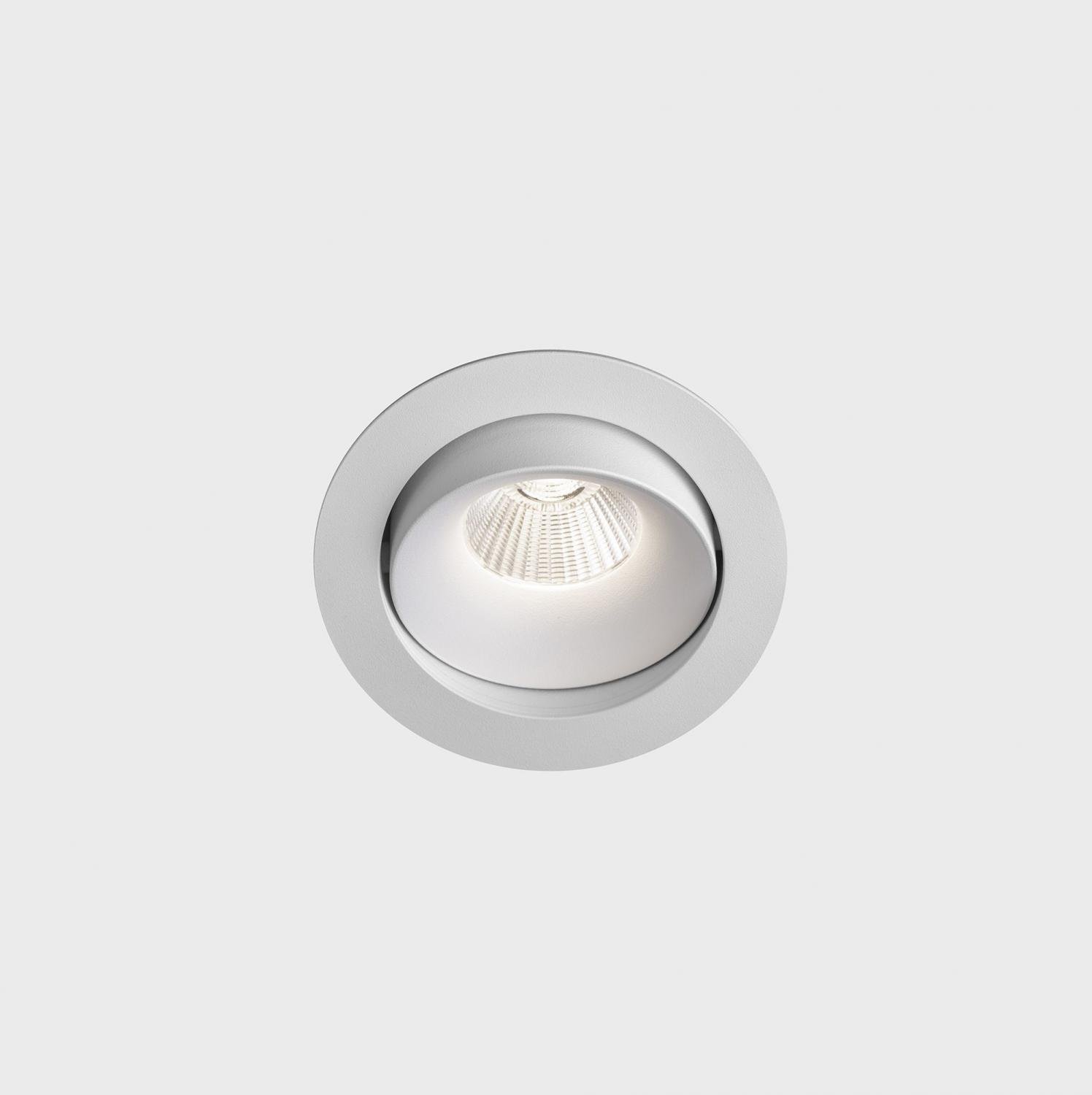 KHL K50151.01.RF.WH-WH.38.ST.9.40.D1 LUXO TILT zapuštěné svítidlo s rámečkem bílá 12W 4000K 1.10 - KOHL-Lighting
