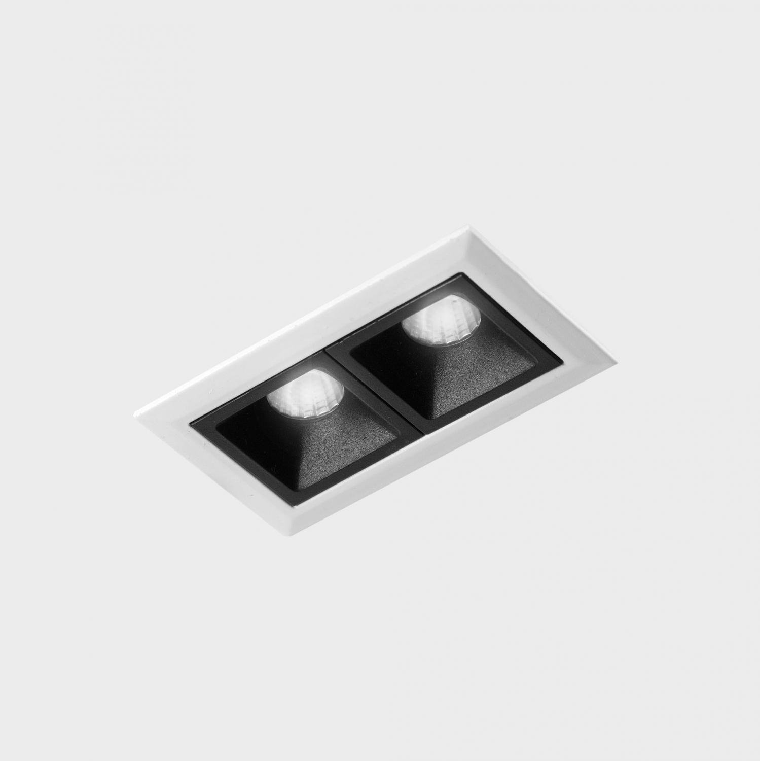 KHL K51300.02.RF.WH-BK.15.ST.9.40.DA NSES zapuštěné svítidlo s rámečkem bílá-černá 4 W 4000K DALI - KOHL-Lighting