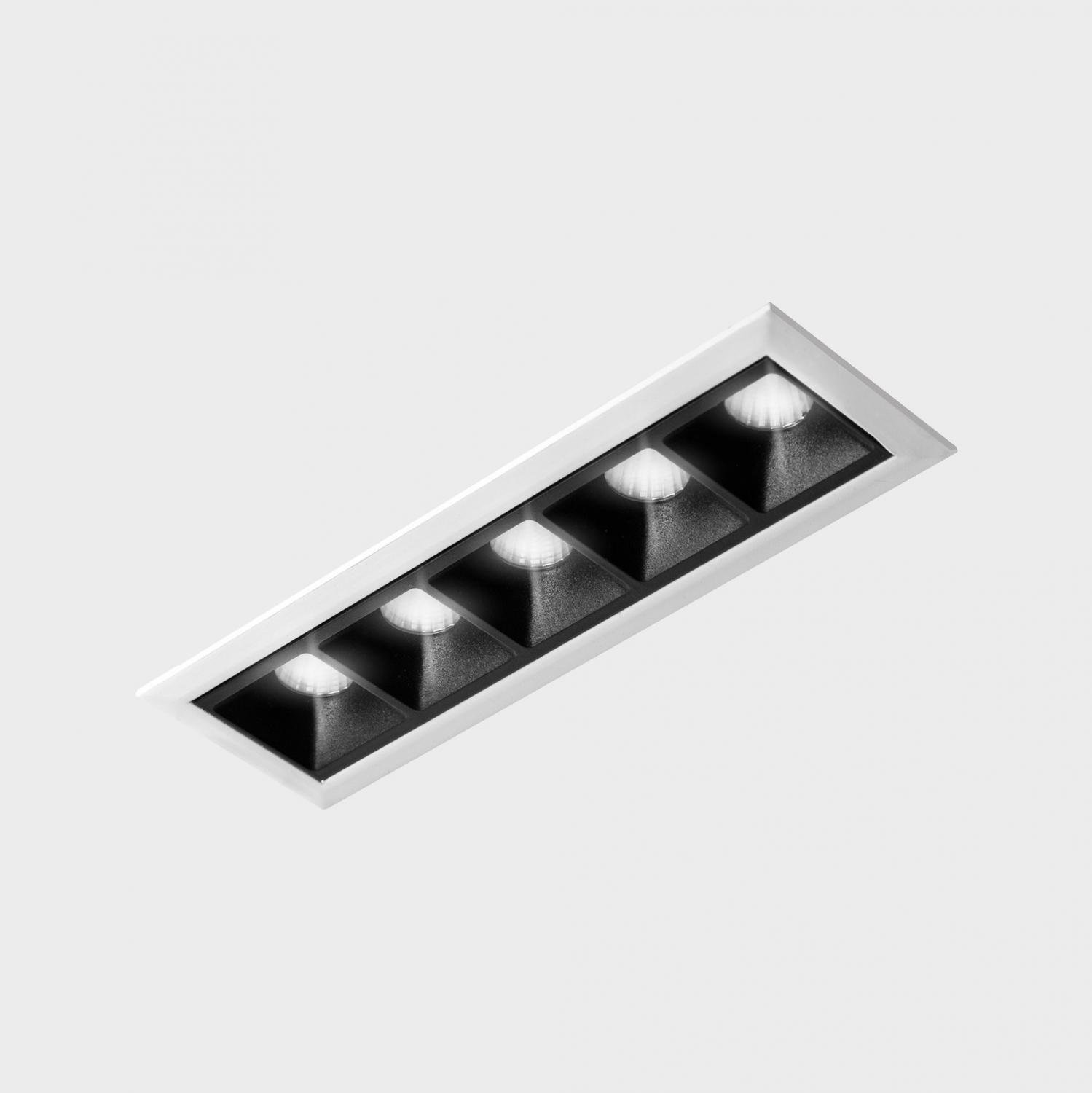 KHL K51300.04.RF.WH-BK.15.ST.9.40.DA NSES zapuštěné svítidlo s rámečkem bílá-černá 10 W 4000K PUSH - KOHL-Lighting