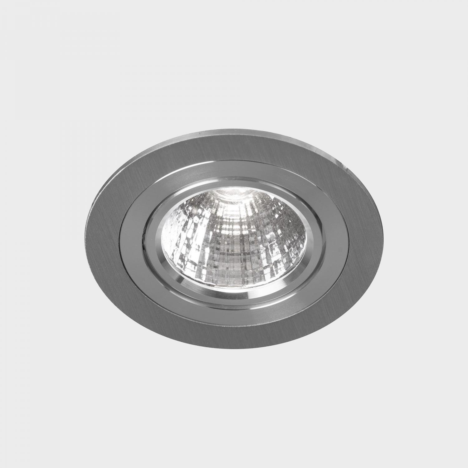 KHL K53270.01.RF.ALUMN.35.ST.9.30.PU REBECCA zapuštěné svítidlo s rámečkem hliník 10 W 3000K PUSH - KOHL-Lighting