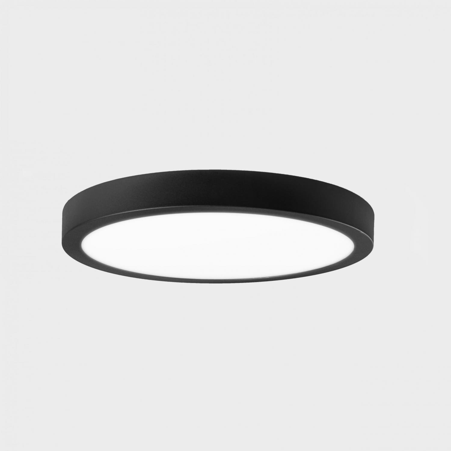 KHL K51700.06.SR.BK-BK.OP.ST.8.40.D1 DISC SLIM stropní svítidlo černá 48 W 4000K 1-10V - KOHL-Lighting
