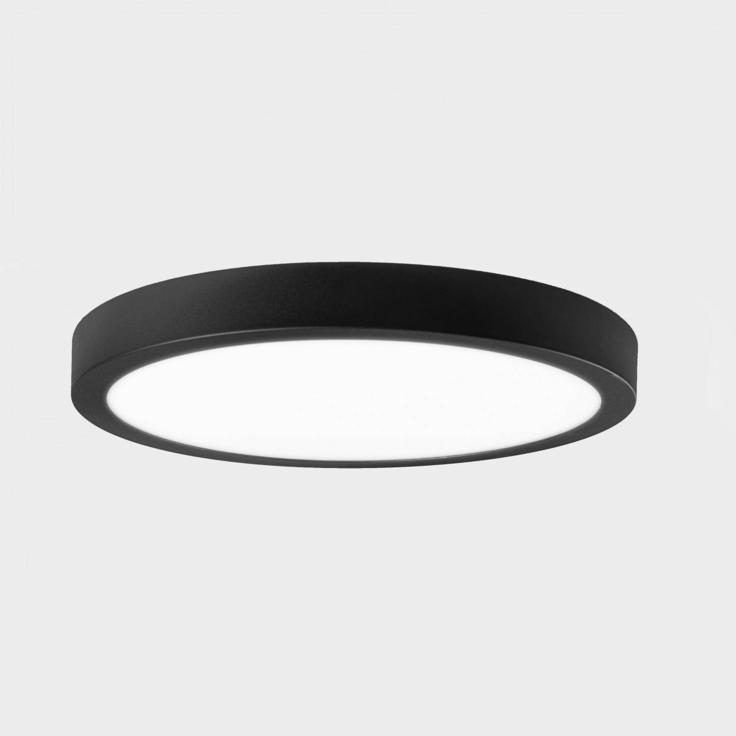 KHL K51700.07.SR.BK-BK.OP.ST.8.30.PU DISC SLIM stropní svítidlo černá 56 W 3000K PUSH - KOHL-Lighting