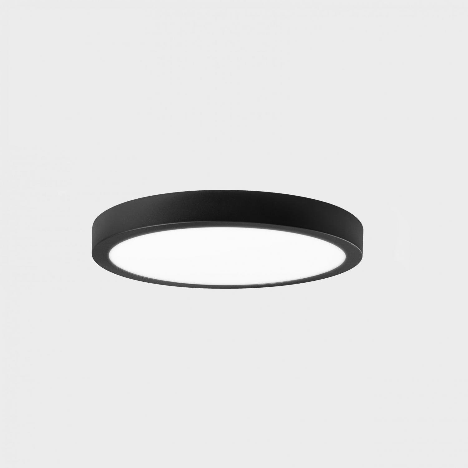 KHL K51700.04.SR.BK-BK.OP.ST.8.40.PC DISC SLIM stropní svítidlo černá 24 W 4000K fázové stmívání - KOHL-Lighting