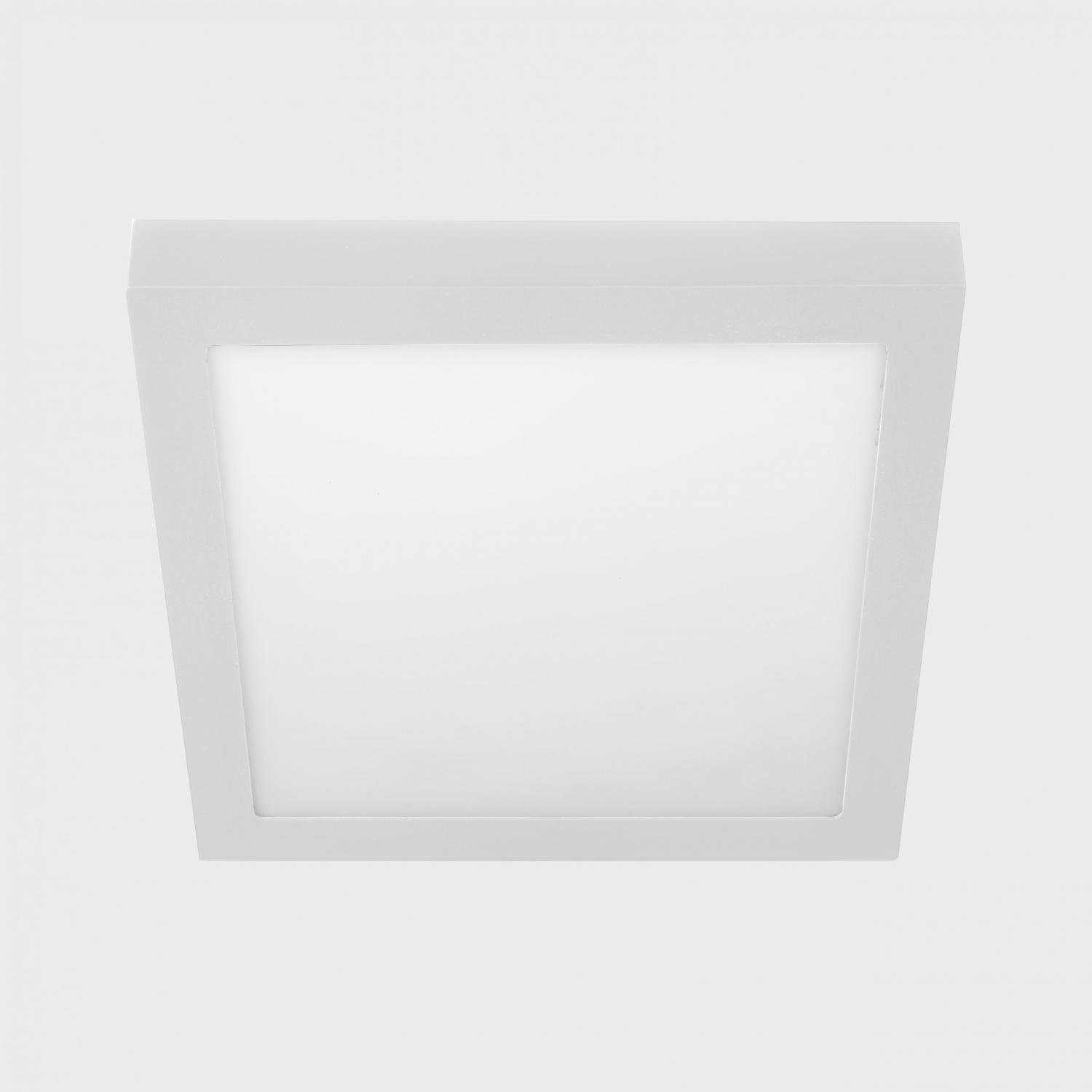 KHL K51701.05.SR.WH-WH.OP.ST.8.30.PU DISC SLIM SQ stropní svítidlo bílá 36 W 3000K PUSH - KOHL-Lighting