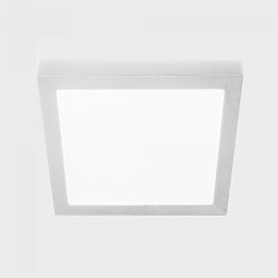 Obrázek pro produkt DISC SLIM SQ stropní svítidlo bílá 24 W 3000K PUSH - KOHL-Lighting