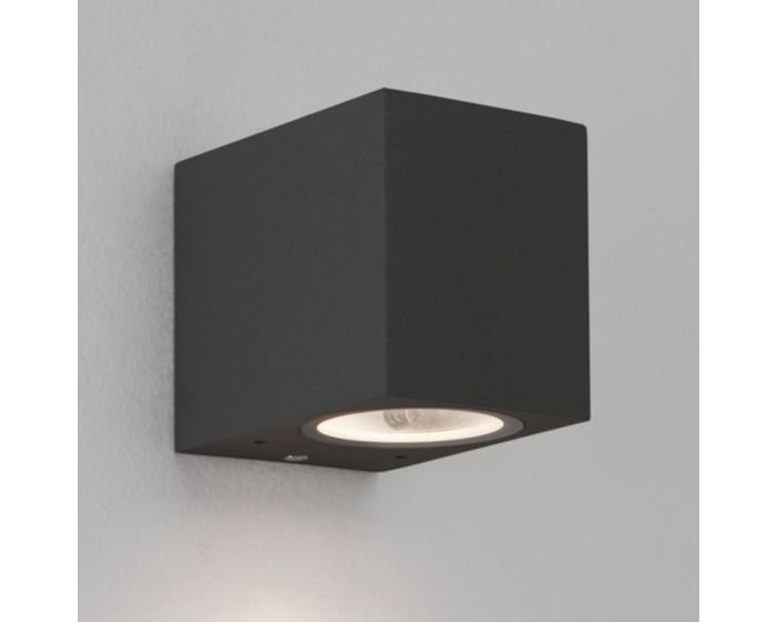 Levně AST 1310002 Venkovní nástěnné svítidlo Chios 80 černá 1x6W LED GU10 IP44 (starý kód: AST 7126) - ASTRO Lighting
