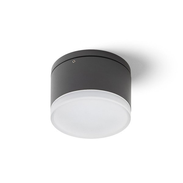 RED R13627X VÝPRODEJ VZORKU - ORIN R stropní antracitová satinovaný akryl 230V LED 10W IP54 3000K - RED - DESIGN RENDL