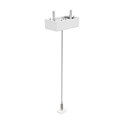 Obrázek pro produkt Ego závěsná sada jeden ocelový kabel 2 mt + stropní krytka - IDEALLUX