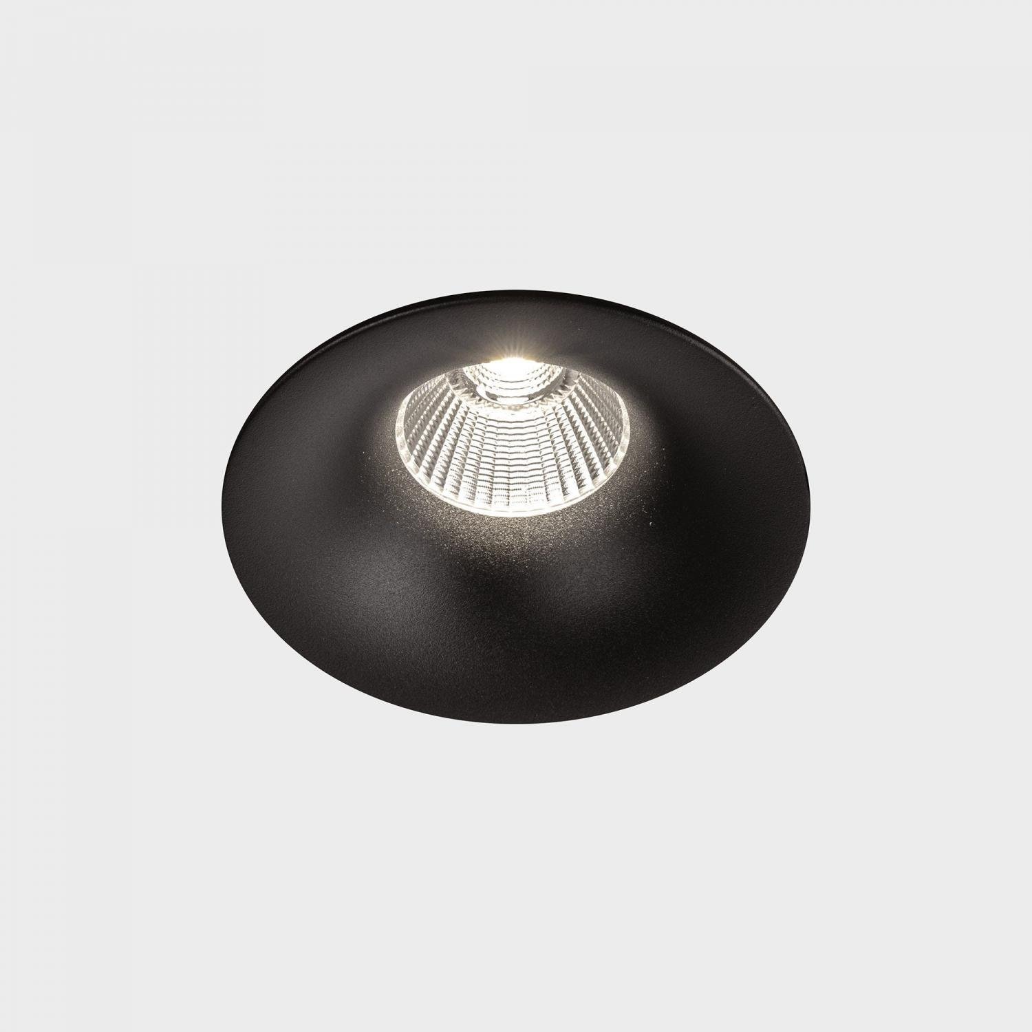 KHL K50150.03.RF.BK-BK.38.ST.8.27.D1 LUXO zapuštěné svítidlo s rámečkem černá 20W 2700K 1-10V - KOHL-Lighting