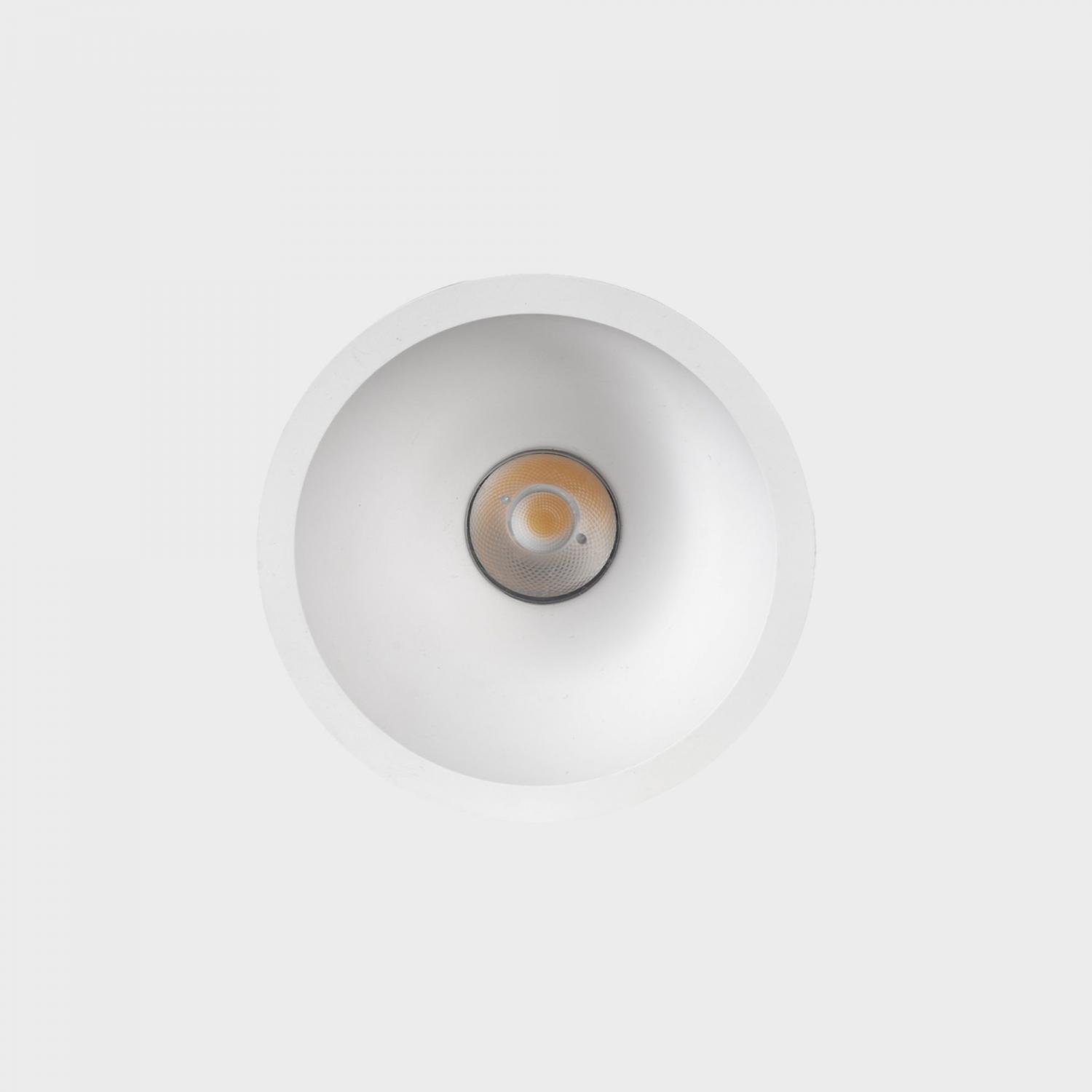 KHL K50800.02.RF.WH-WH.38.ST.8.40.PC NOON zapuštěné svítidlo s rámečkem bílá 7 W 4000K fázové stmívání - KOHL-Lighting