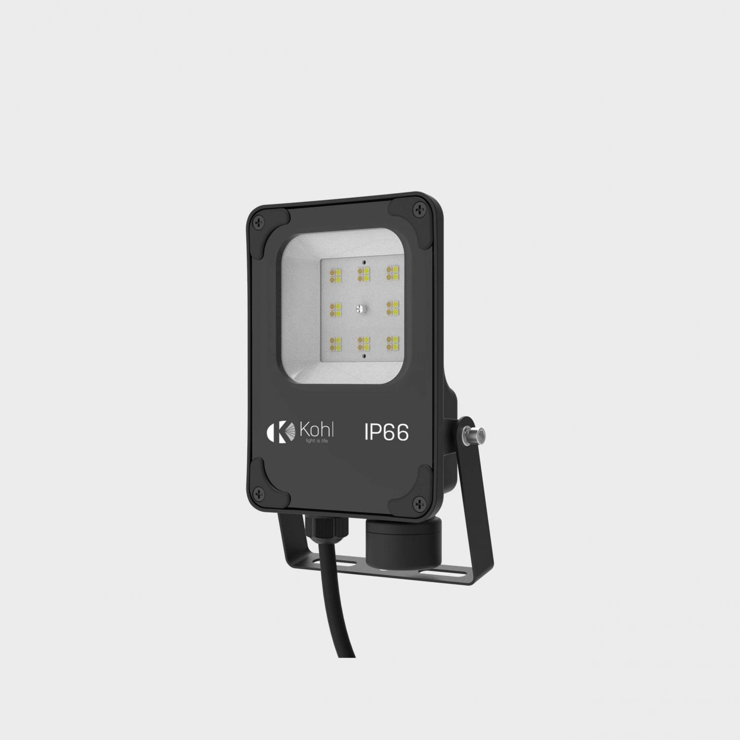 KHL K60011.01.SR.BK-BK.120.ST.8.01 STORM PRO K-SELECT reflektor černá 20 W nestmívatelné - KOHL-Lighting