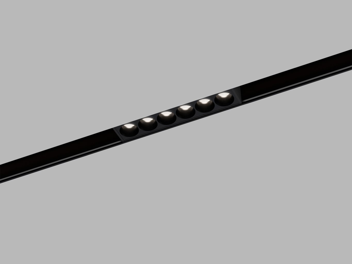 LED2 6480843D LED2 Lištové svítidlo MAGLASER II 12, B DALI DIM 6W 4000K černá - LED2 Lighting (obrázek 7)