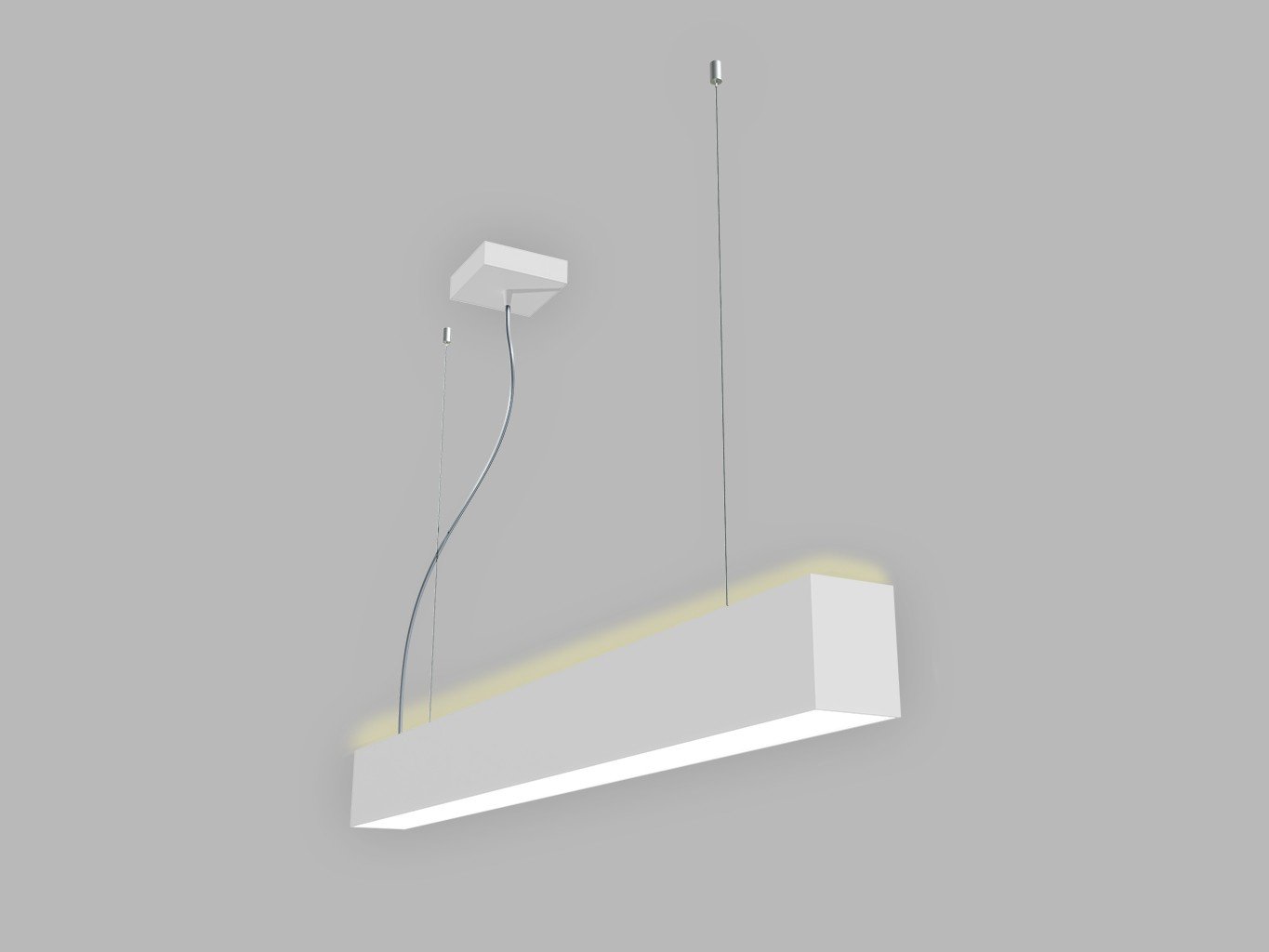 LED2 3314851D LED2 Závěsné svítidlo LINO II 90 P/N-Z, W PRISMA 24W DALI/PUSH DIM 3CCT 3000K/3500/4000K UGR bílá - LED2 Lighting