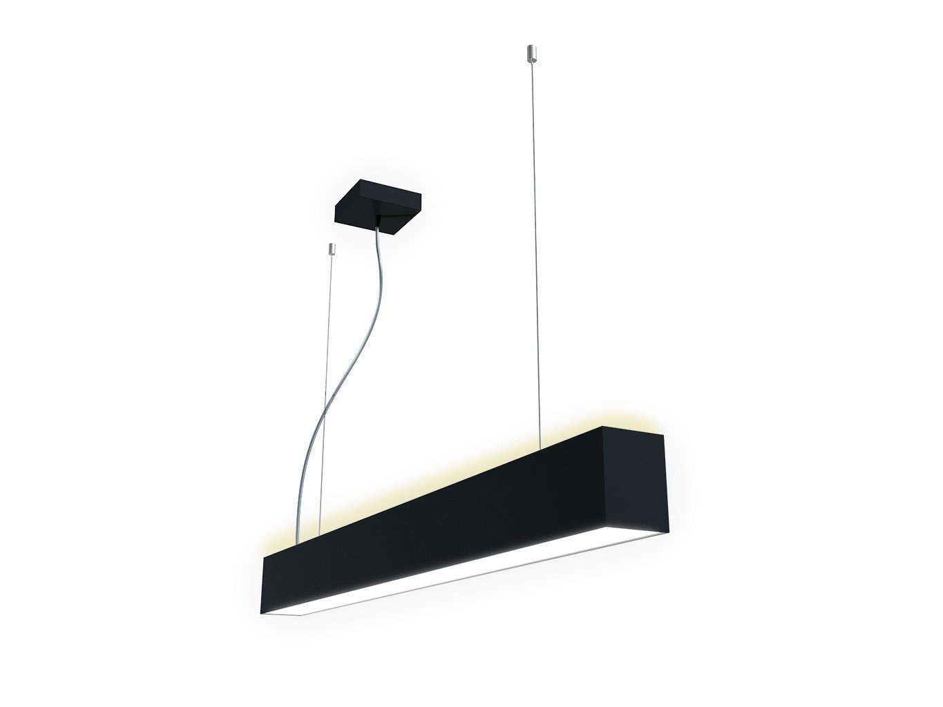 LED2 3314853CSTW LED2 Závěsné svítidlo LINO II 90 P/N-Z, B PRISMA 24W CASAMBI TW 3CCT 3000K/3500/4000K UGR černá - LED2 Lighting (obrázek 3)