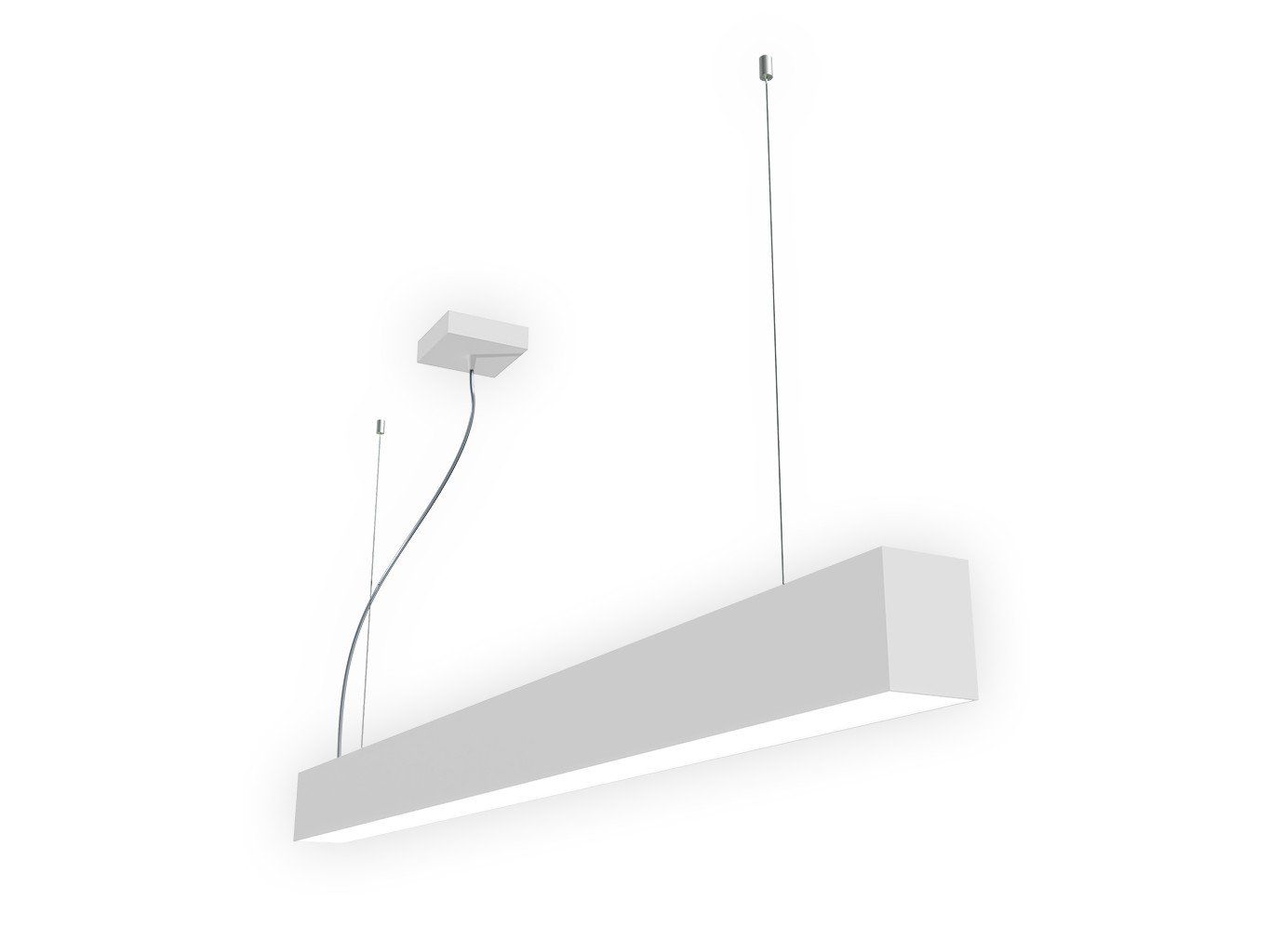 LED2 3314251ZBTW LED2 Závěsné svítidlo LINO II 120 P-Z, W PRISMA 32W ZIGBEE TW 3CCT 3000K/3500/4000K bílá - LED2 Lighting (obrázek 3)