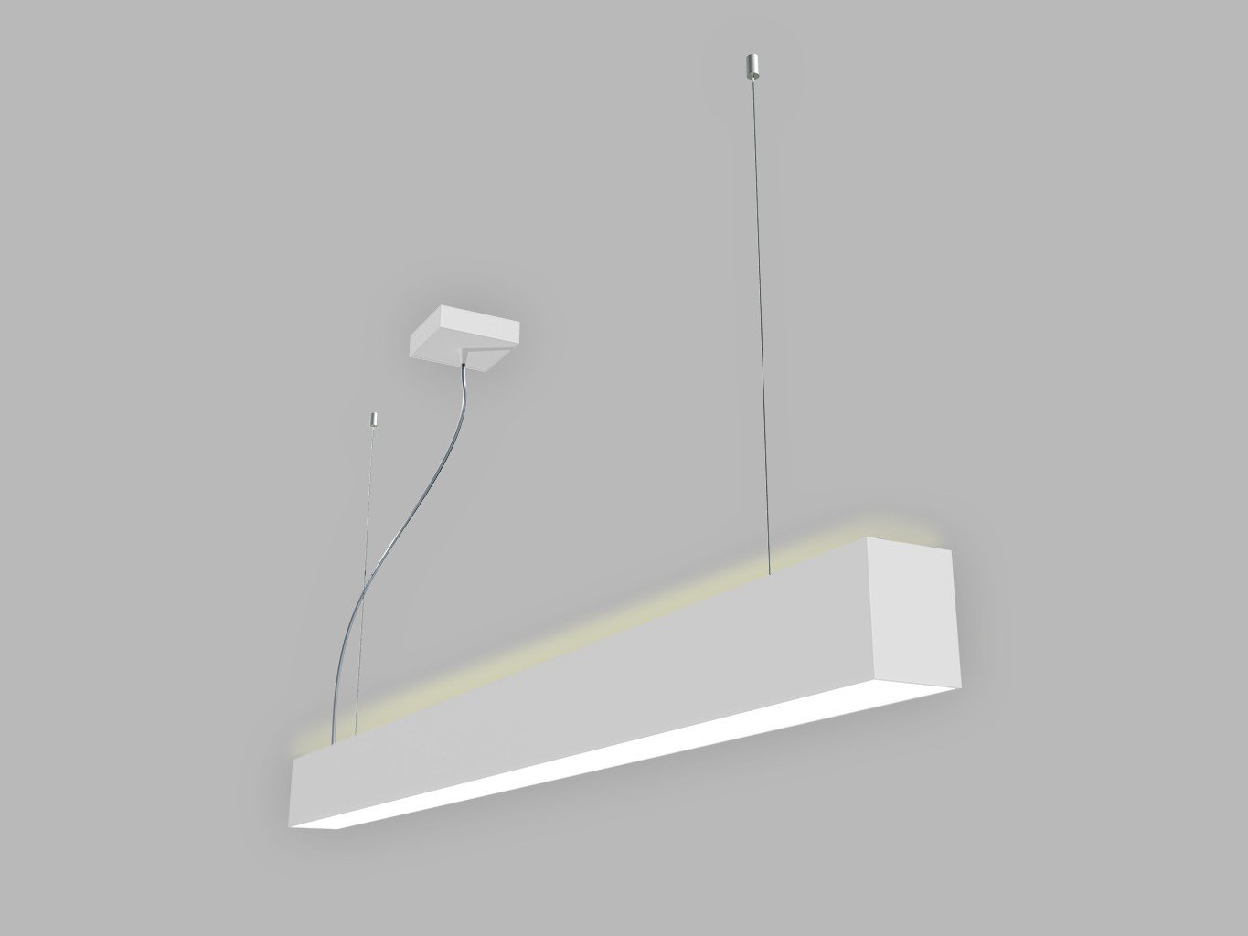 LED2 3314951D LED2 Závěsné svítidlo LINO II 120 P/N-Z, W PRISMA 32W DALI/PUSH DIM 3CCT 3000K/3500/4000K UGR bílá - LED2 Lighting