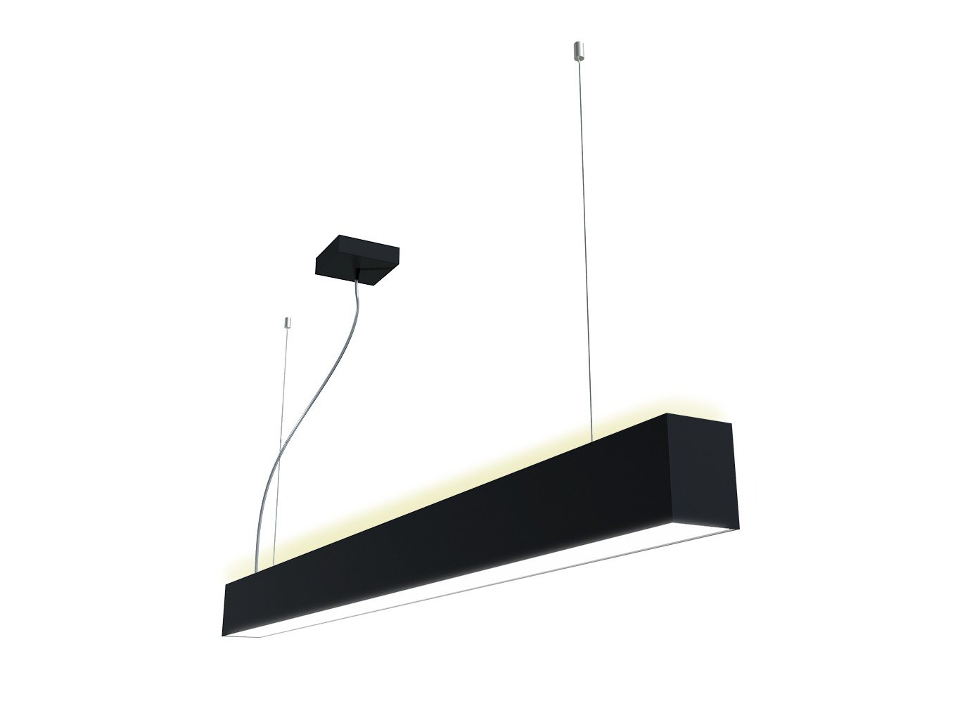 LED2 3314953ZBTW LED2 Závěsné svítidlo LINO II 120 P/N-Z, B PRISMA 32W ZIGBEE TW 3CCT 3000K/3500/4000K UGR černá - LED2 Lighting (obrázek 3)