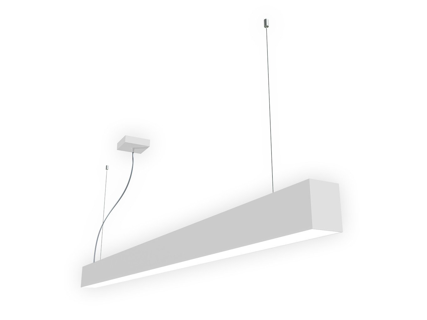 LED2 3314351D LED2 Závěsné svítidlo LINO II 150 P-Z, W PRISMA 49W DALI/PUSH DIM 3CCT 3000K/3500/4000K bílá - LED2 Lighting (obrázek 3)