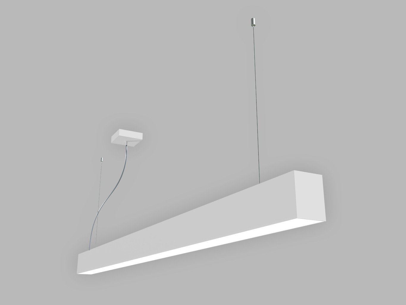 LED2 3314351ZBTW LED2 Závěsné svítidlo LINO II 150 P-Z, W PRISMA 49W ZIGBEE TW 3CCT 3000K/3500/4000K bílá - LED2 Lighting
